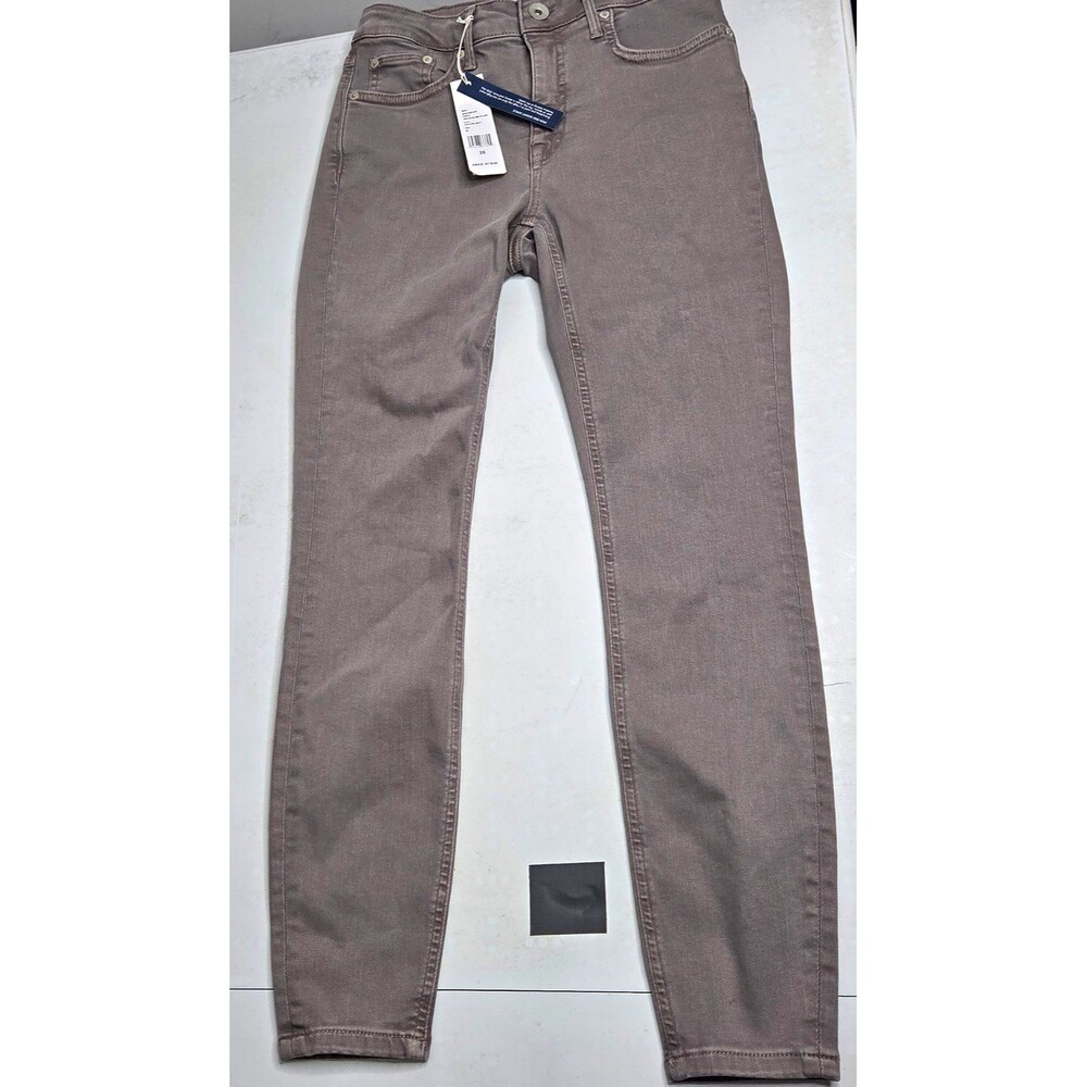 Vineyard Vines Women’s Gray Skinny Slim Fit Mid Rise Denim Jeans 5-Pocket